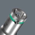 Produktbild von Wera® - Nuss-Magnetleiste A Deep 1 Steckschlüsseleinsatz-Satz, 1/4"-Antrieb, 9-