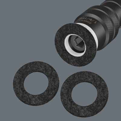 Produktbild von Wera® - 9200 Ersatzteil-Kit Filzringe für Bithalter 881/4/1, 5-teilig