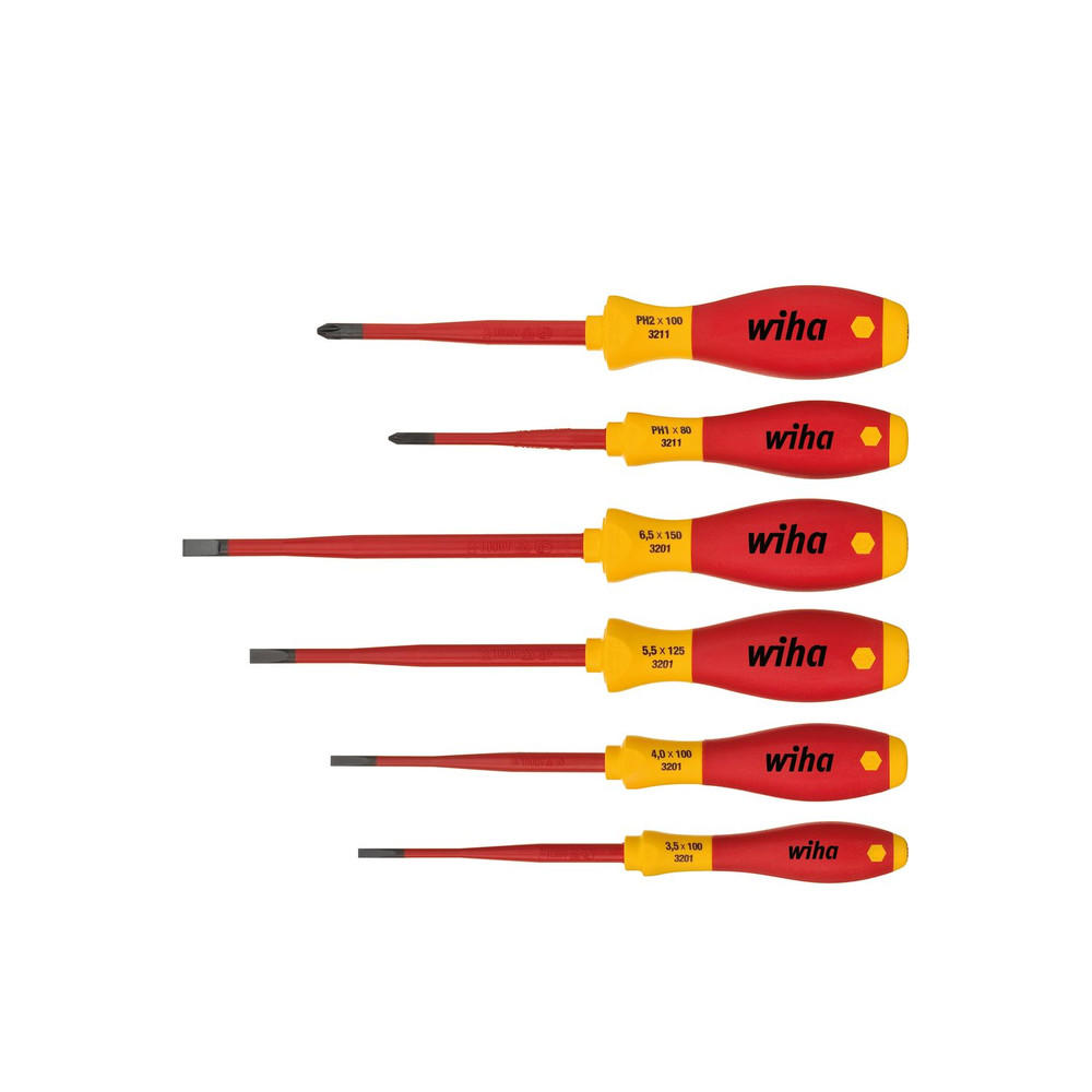 Wiha® VDE Schraubendreher-Set 3201 K6 Schlitz 6-teilig Produktbild img1 L