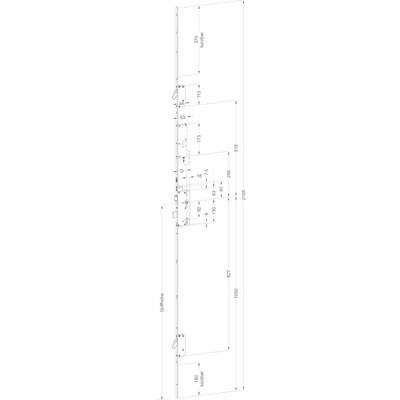 Produktbild von WINKHAUS - WMFV AV3-F2062,Typ M2,PZ92/8,D50,F20x2105,EV1,DH1.050,DR