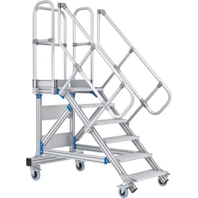 Produktbild von ZARGES - Treppe 9 Stufen, 45°, Stufenbreite 800mm, beidseitiger Handlauf