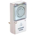 as Schwabe Tages-Zeitschaltuhr IP44 mechanisch, KiSi 96 Schaltzeiten in 24 Std (je 15min) Produktbild