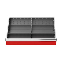 bedrunka+hirth Schubladeneinteilung R 24-16 mit Metalleinteilung Produktbild