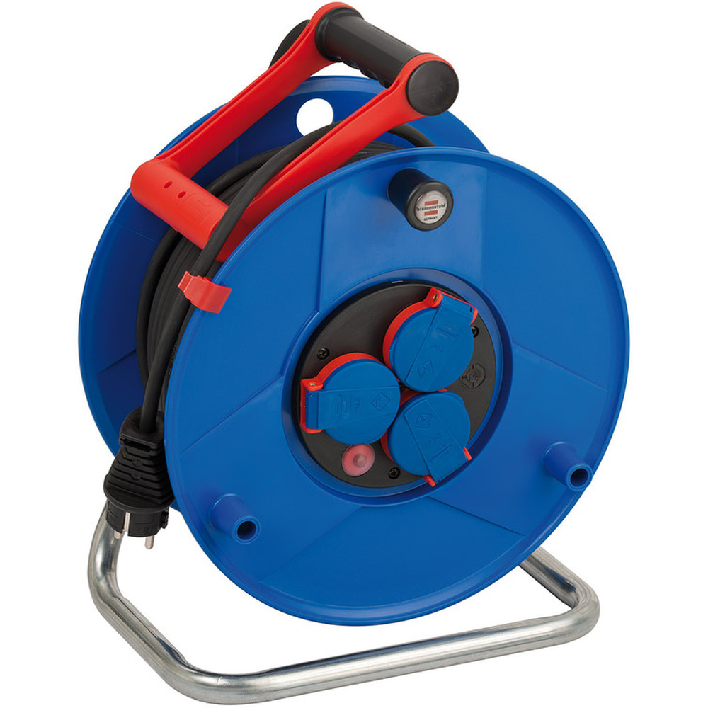 brennenstuhl® Garant IP44 Kabeltrommel, 50m - Spezialkunststoff,blau Produktbild img1 L