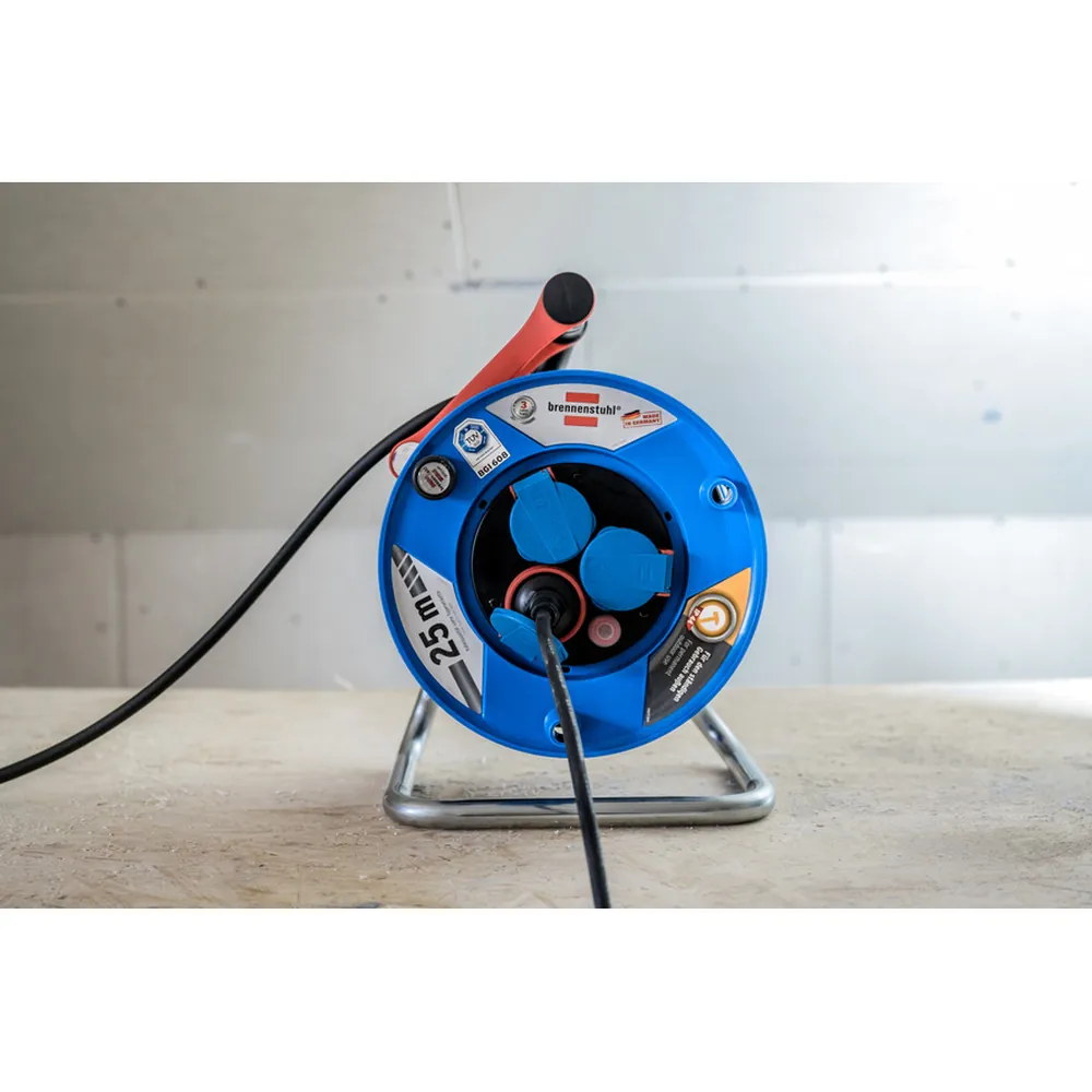 brennenstuhl Baustellen-Kabeltrommel Garant, IP44, H07RN-F 3G1,5mm², 25m Produktbild img11 L
