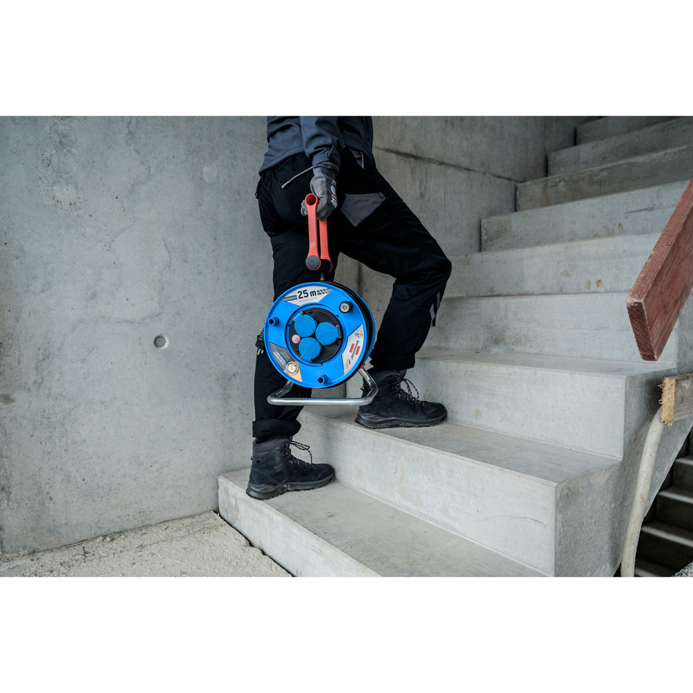 brennenstuhl® Baustellen-Kabeltrommel Garant, IP44, H07RN-F 3G1,5mm², 25m Produktbild img9 L