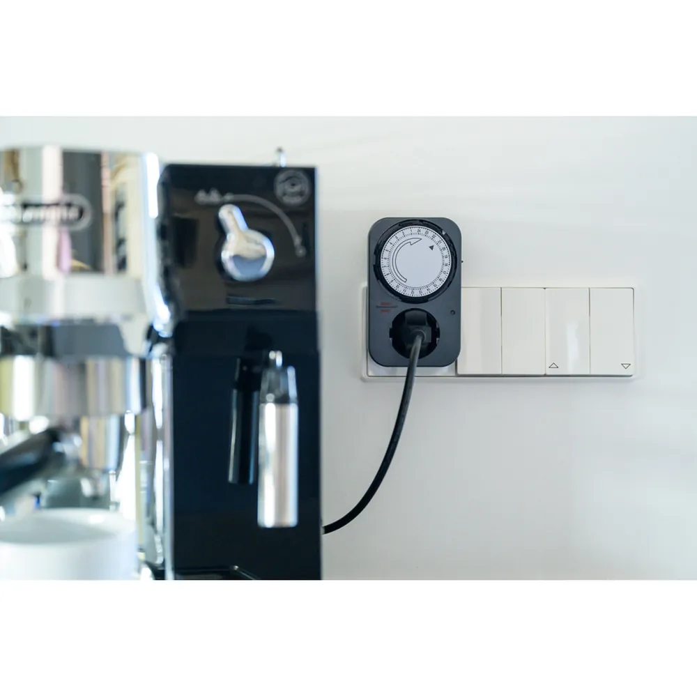 brennenstuhl Zeitschaltuhr MZ 20, mechanische Timer-Steckdose mit Kindersicherung, grau Produktbild img5 L