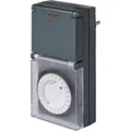 brennenstuhl Zeitschaltuhr MZ 44, mechanische Timer-Steckdose, IP44, Kindersicherung, schwarz Produktbild