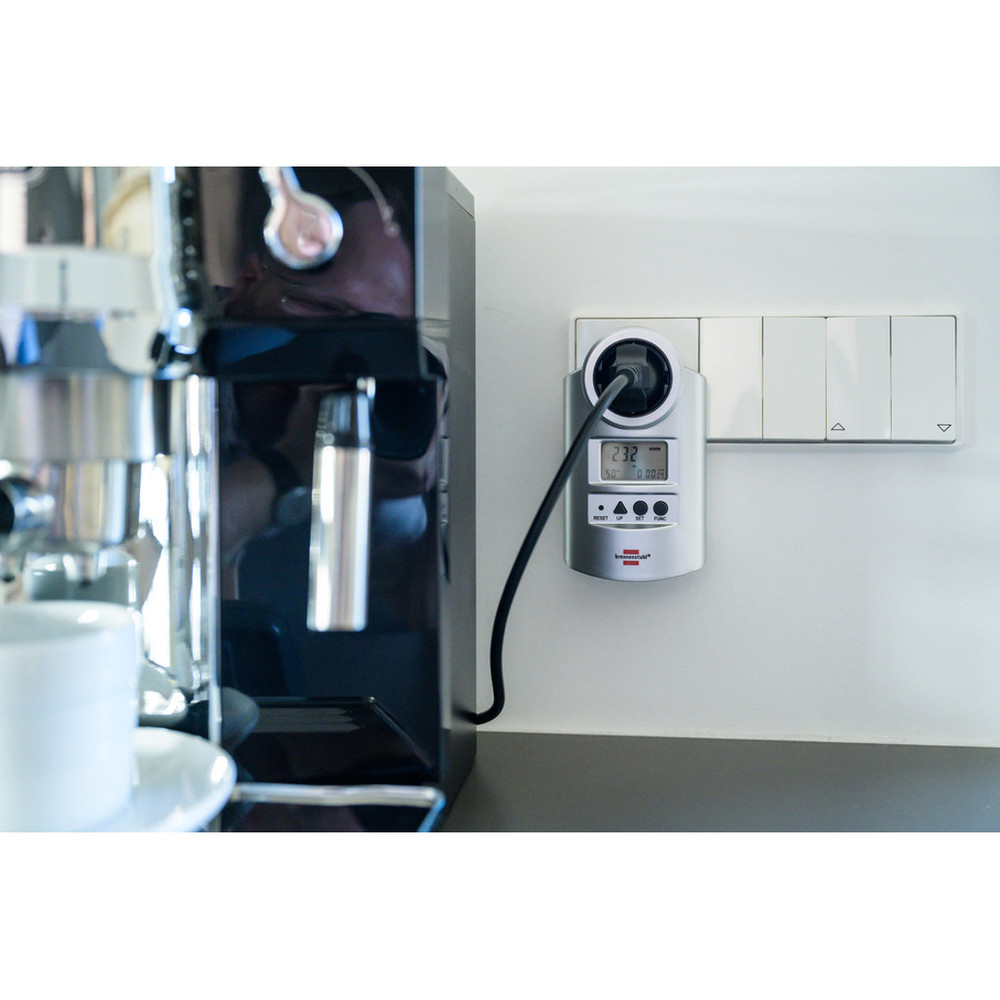 brennenstuhl Primera-Line Energiemessgerät PM 231 E, Kinderschutz, 2 einstellbare Stromtarife Produktbild img5 L