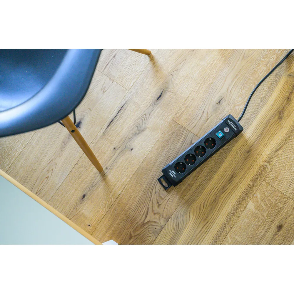 brennenstuhl Steckdosenleiste Premium-Line 1951140100 4-fach schwarz Produktbild img19 L