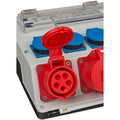 brennenstuhl® Wandverteiler IP44 Stromverteiler 32A, mit FI-Personenschutzschalter 30mA Produktbild img13 S