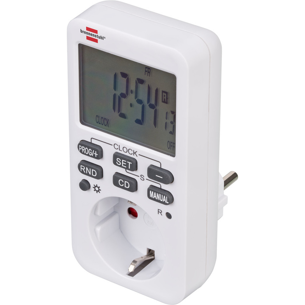 brennenstuhl® Comfort-Line Digitale Wochenzeitschaltuhr Produktbild img1 L
