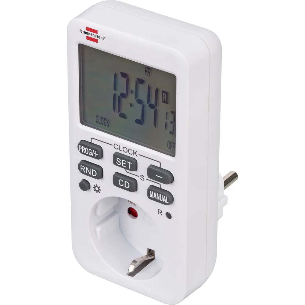 brennenstuhl Comfort-Line Digitale Wochenzeitschaltuhr Produktbild img1 L