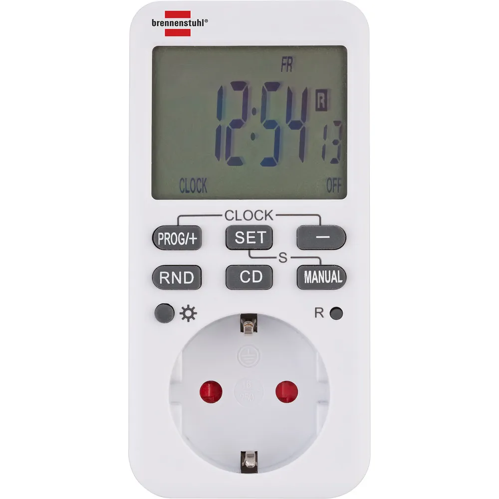brennenstuhl Comfort-Line Digitale Wochenzeitschaltuhr Produktbild img3 L