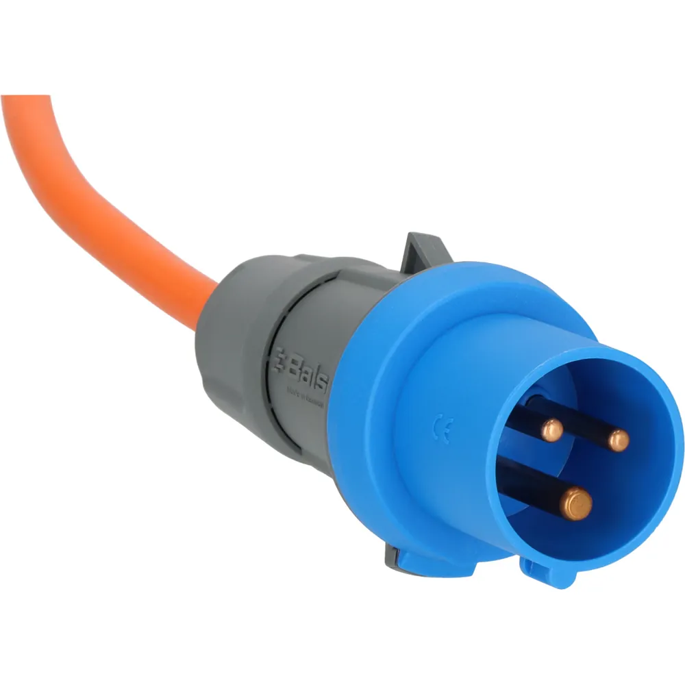 brennenstuhl Camping-/Maritim CEE Verlängerungskabel IP44 25m H07RN-F 3G2,5 orange CEE 230V/16A Stecker und Kupplung Produktbild img2 L