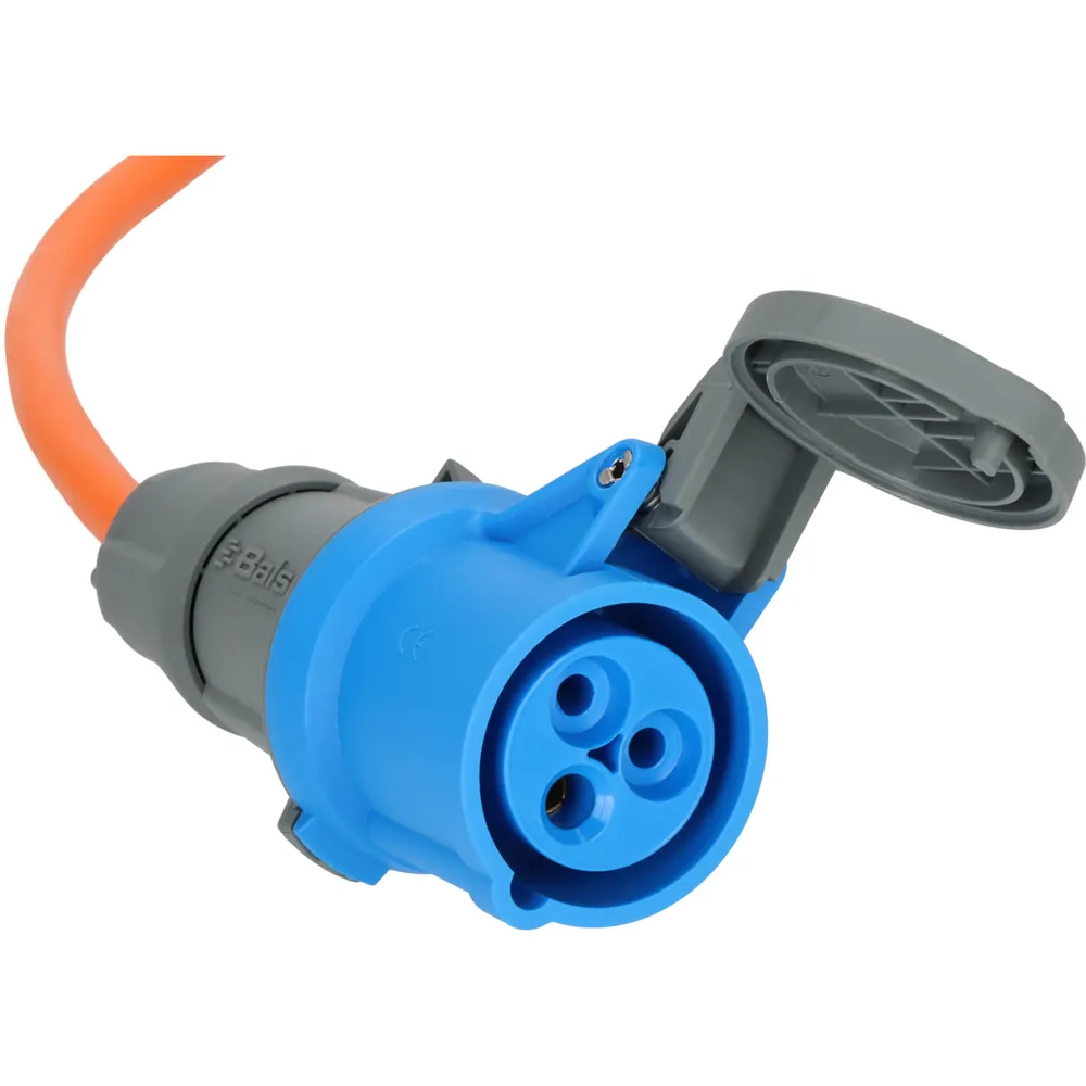 brennenstuhl Camping-/Maritim CEE Verlängerungskabel IP44 25m H07RN-F 3G2,5 orange CEE 230V/16A Stecker und Kupplung Produktbild img3 L