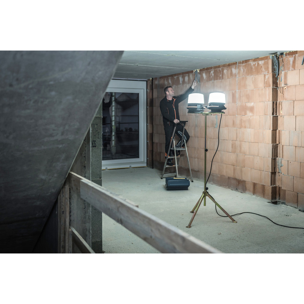 brennenstuhl® professionalLINE Mobiler 360° LED Strahler ORUM 5050 M, 5800lm 47W, 5m H07RN-F 3G1,5, IP54 Produktbild img7 L