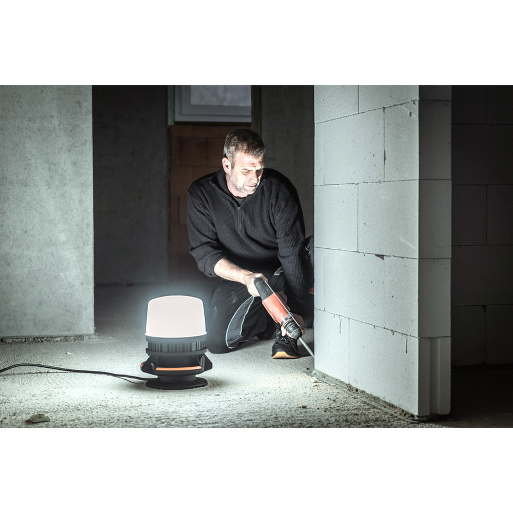 brennenstuhl® professionalLINE 360° LED Baustrahler ORUM 12050 M, IP54, 12600lm, 97W, 5m H07RN-F 3G1,5 Produktbild img8 L