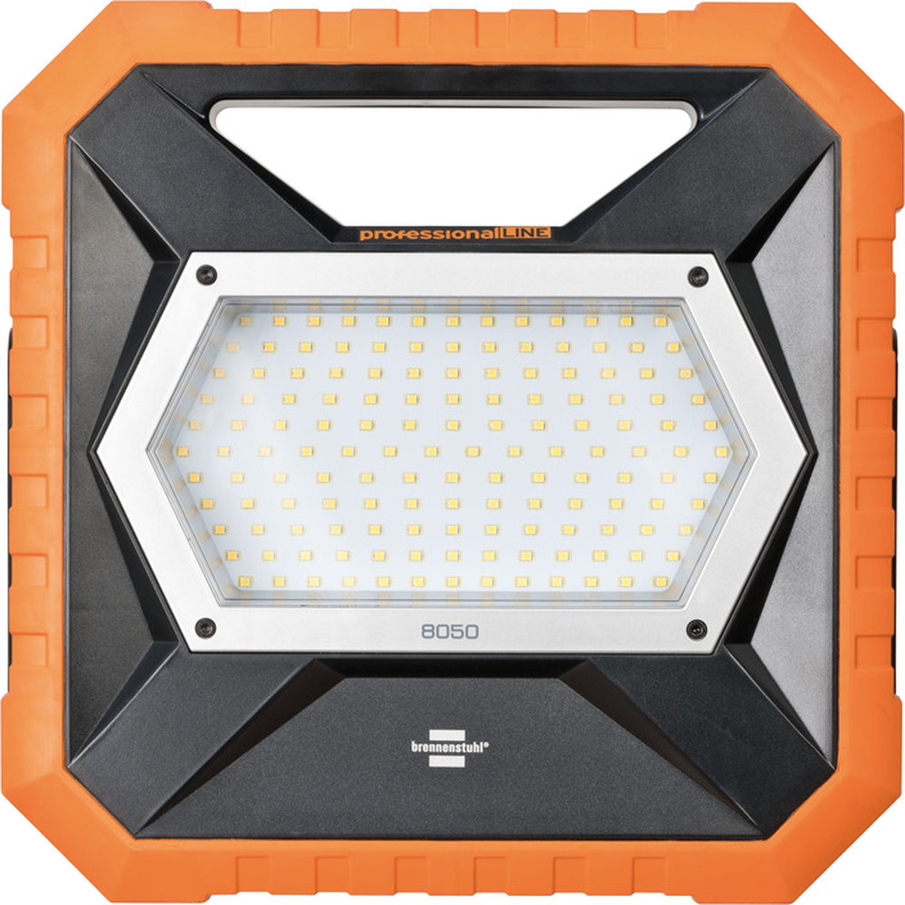 brennenstuhl professionalLINE LED Baustrahler X 8050 M IP54 8900lm 5m H07RN-F 3G1,5 Produktbild img16 L