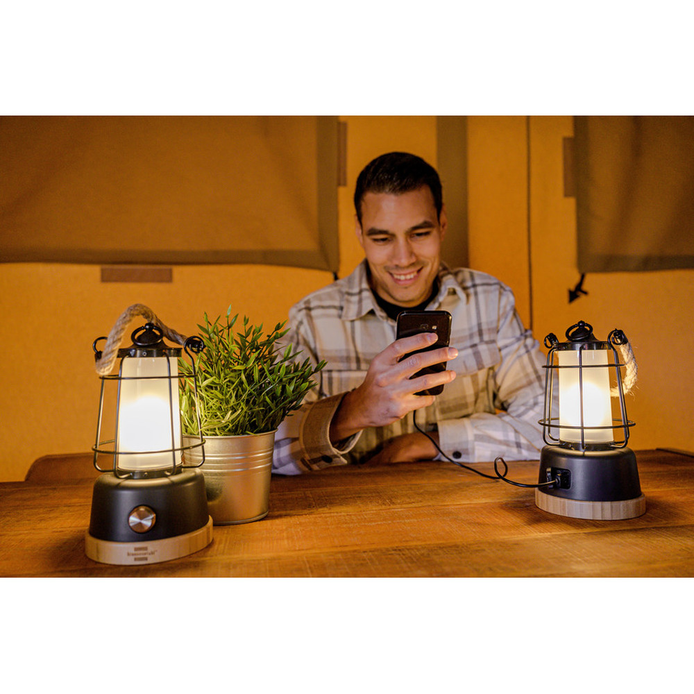 brennenstuhl® LED Akku Camping Lampe CAL 1 350lm, IP44 Produktbild img8 L