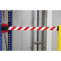 dancop CRASH STOP Magnetgurtbandkassette, Gurtband 50mm x 4,6m, rot/weiß Produktbild img4 S