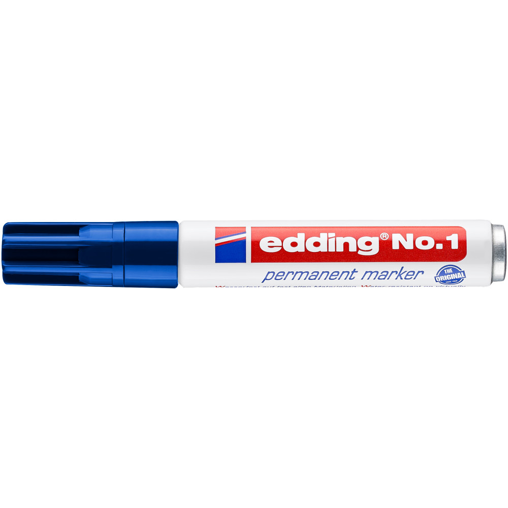 edding No. 1 Permanentmarker blau Produktbild img4 L