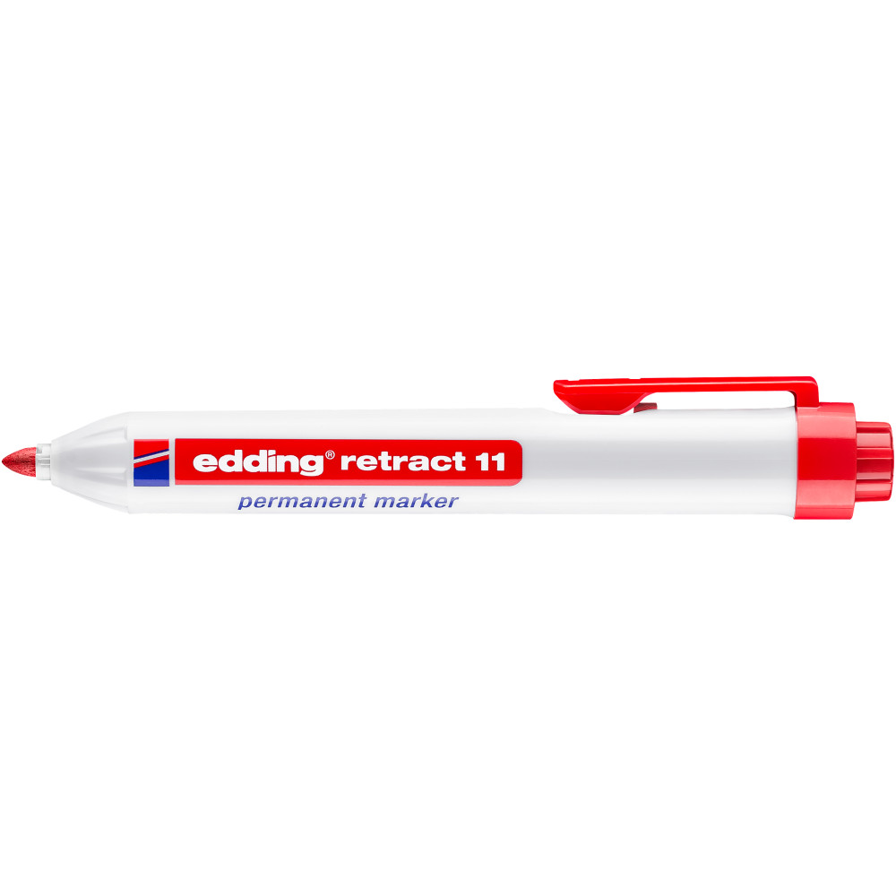 edding retract 11 Permanentmarker rot Produktbild img1 L