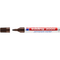 Produktbild von edding - 3000 Permanentmarker dunkelbraun