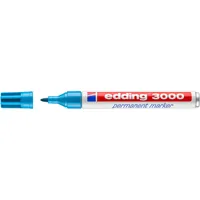 Produktbild von edding - 3000 Permanentmarker hellblau