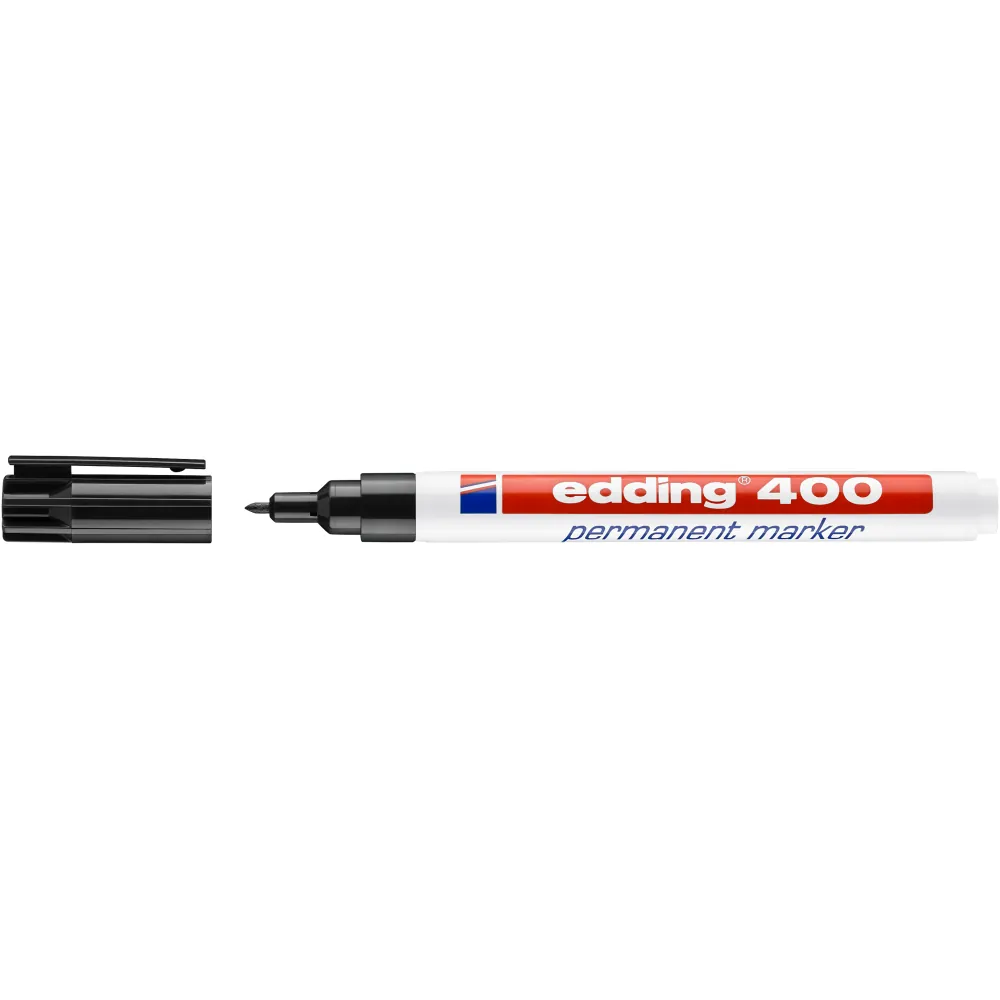 edding 400 Permanentmarker schwarz Produktbild img1 L