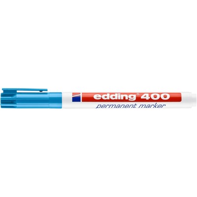 Produktbild von edding - 400 Permanentmarker hellblau
