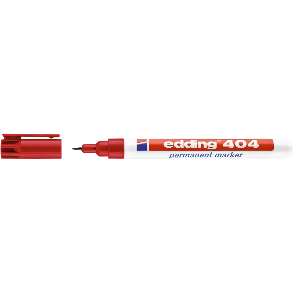 edding 404 Permanentmarker rot Produktbild img1 L