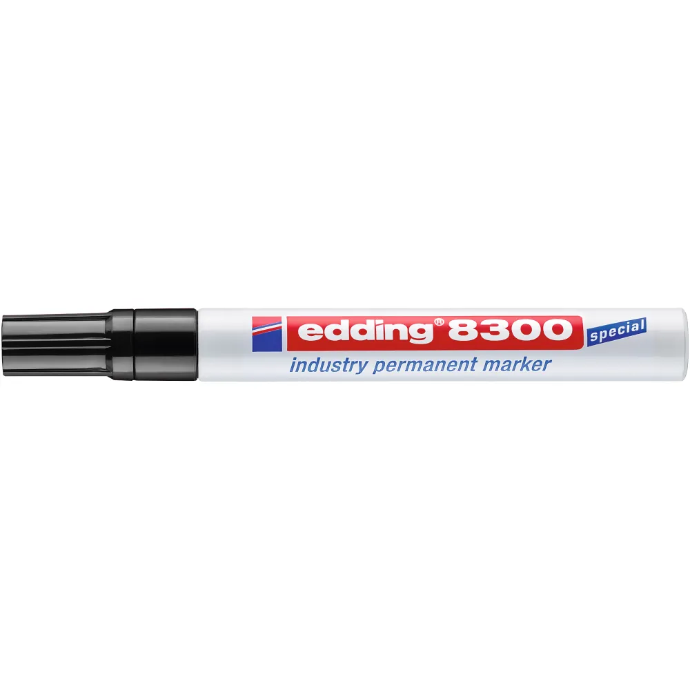 edding 8300 Industrie Permanentmarker schwarz Produktbild img3 L