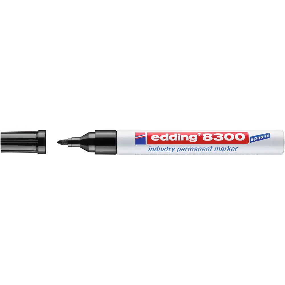 edding 8300 Industrie Permanentmarker schwarz Produktbild img1 L