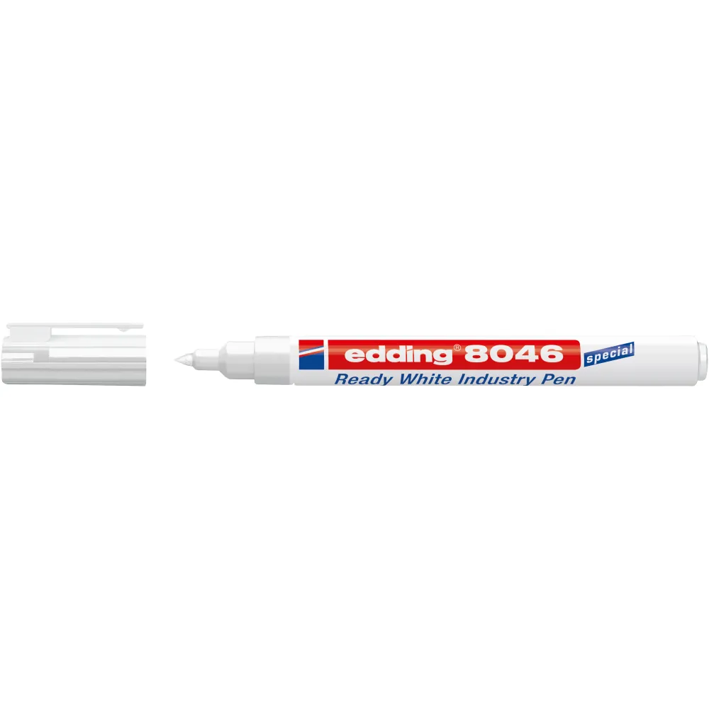 edding 8046 Ready white industry pen permanent Produktbild img1 L