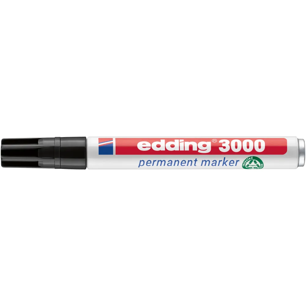 edding 3000 Permanentmarker schwarz Produktbild img13 L