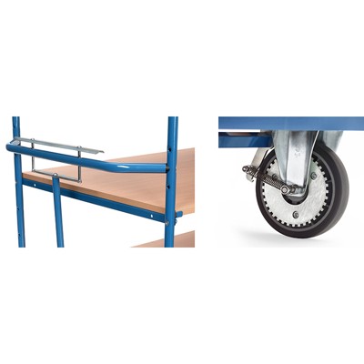 Produktbild von fetra® - Totmannbremse - Mehrpreis - für Wagen mit 2 Bockrollen