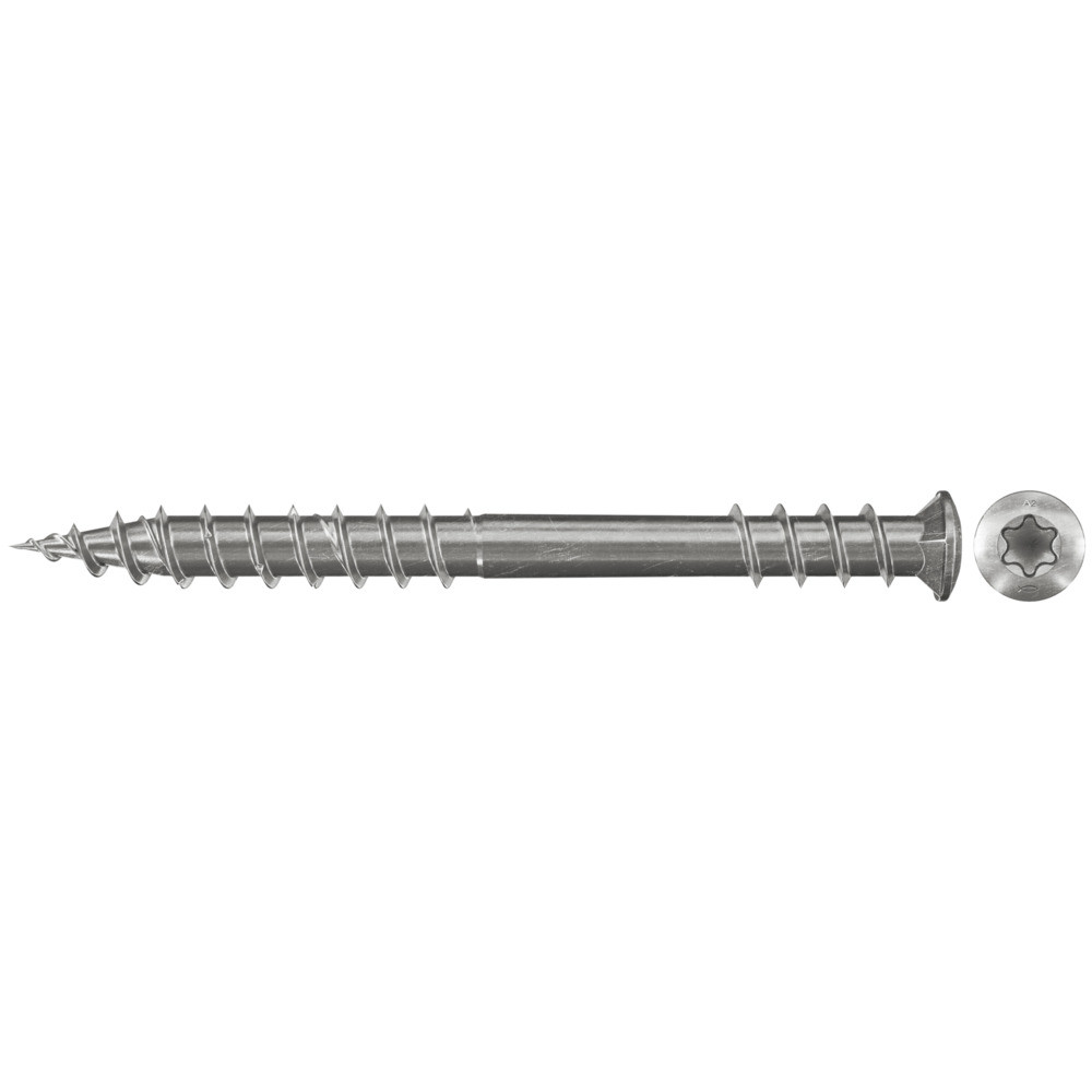 fischer Power-Fast Terrassenschraube, Senkkopf, Edelstahl A2, TX Produktbild img1 L