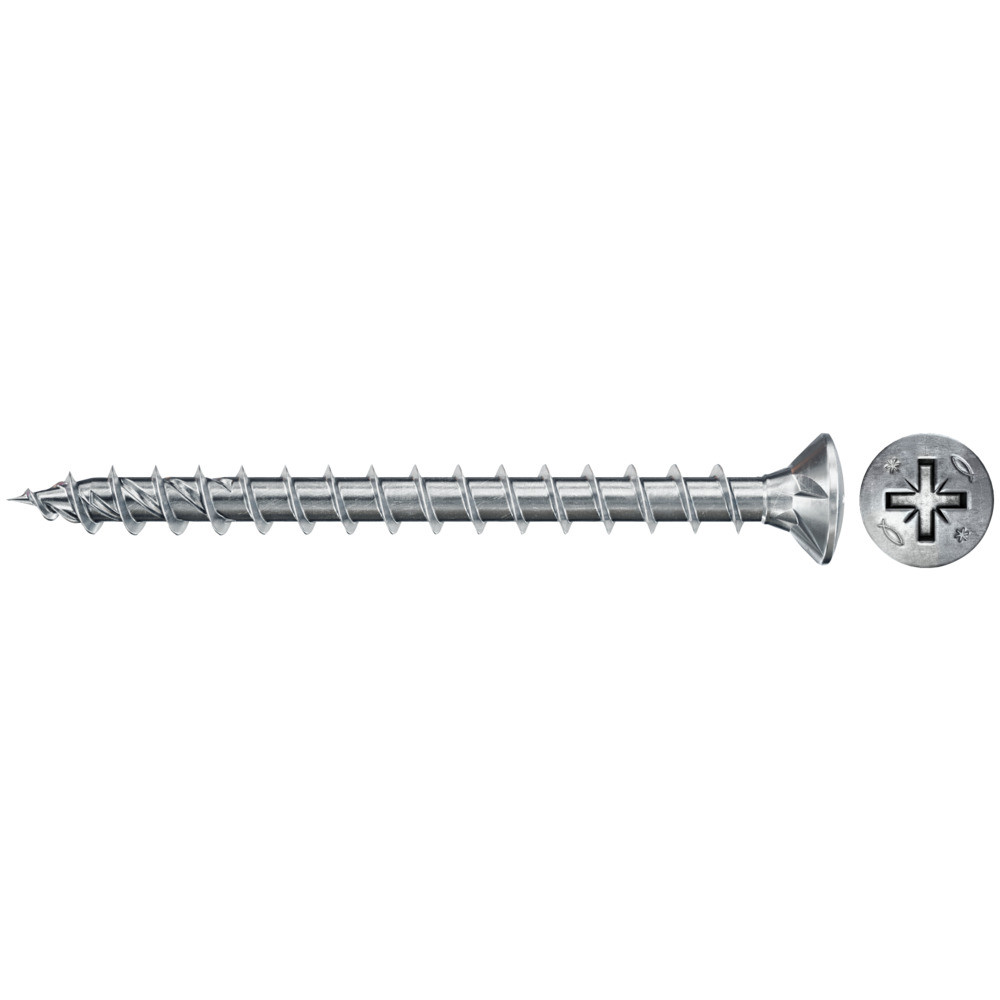 fischer Spanplattenschraube Power-Fast II mit Linsenkopf, Kreuzschlitz PZ Produktbild img1 L