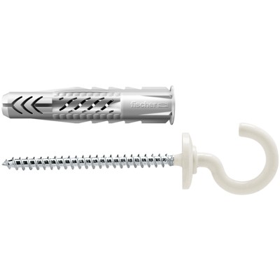 Produktbild von fischer - Universal-Nylondübel UX-RH, mit beschichtetem Ringhaken 8x50 RH W