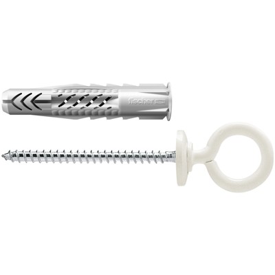 Produktbild von fischer - Universal-Nylondübel UX-OE, mit beschichteter Ringöse 8x50 OE W