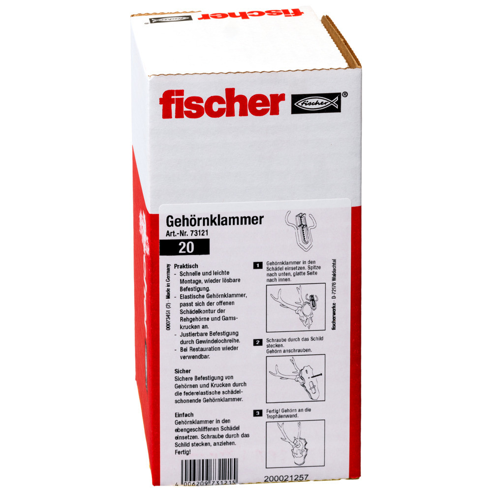 fischer Gehörnklammer Produktbild img4 L