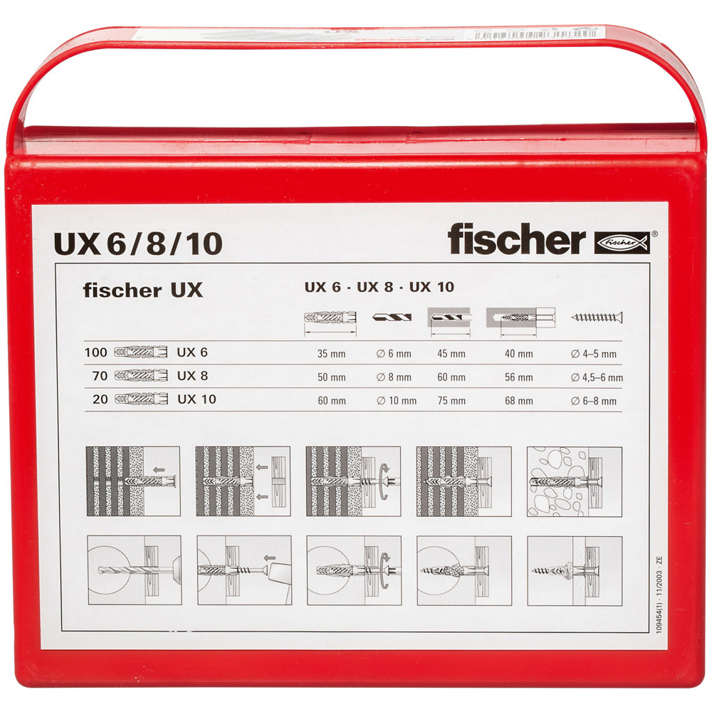 fischer Montage-Box/Set UX 6.8.10 Produktbild img5 L