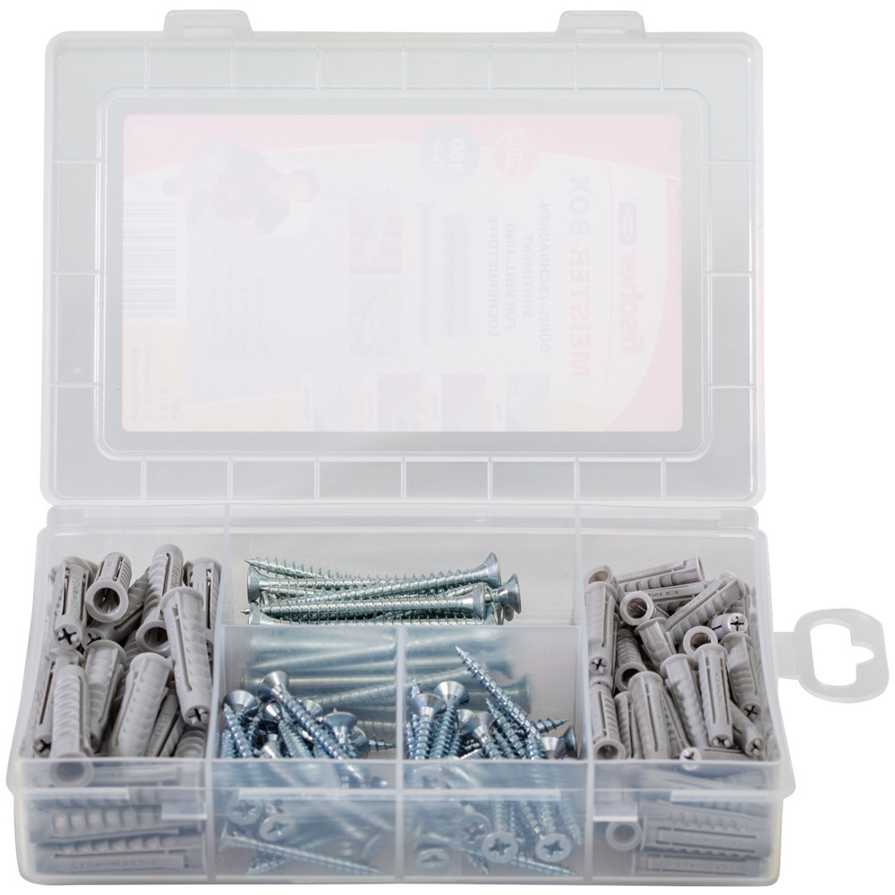 fischer Meister-Box mit Dübel SX+Schrauben Produktbild img9 L