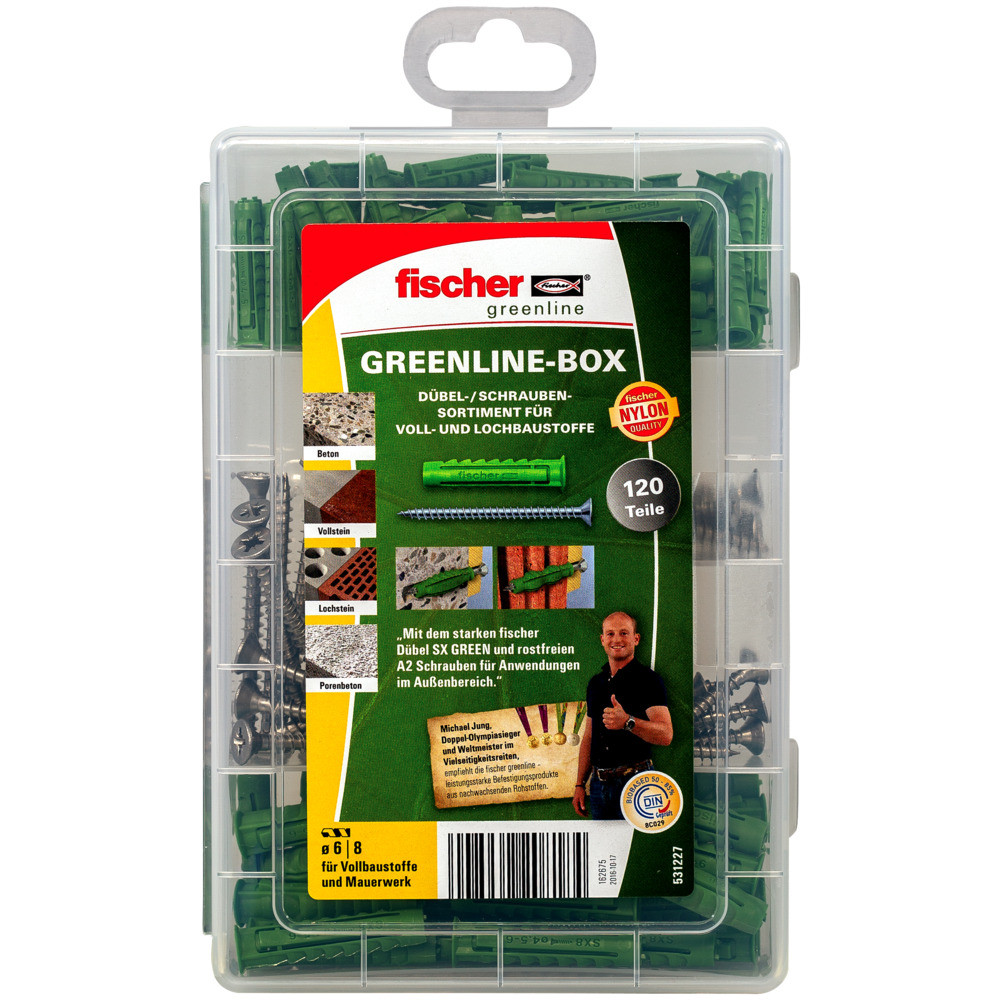 fischer Meister-Box greenline SX + A2 Schraube Produktbild img10 L