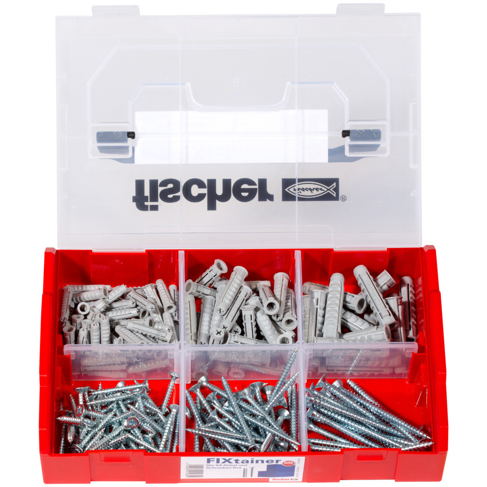 fischer FIXtainer SX-Dübel u Schrauben-Box Produktbild img2 L