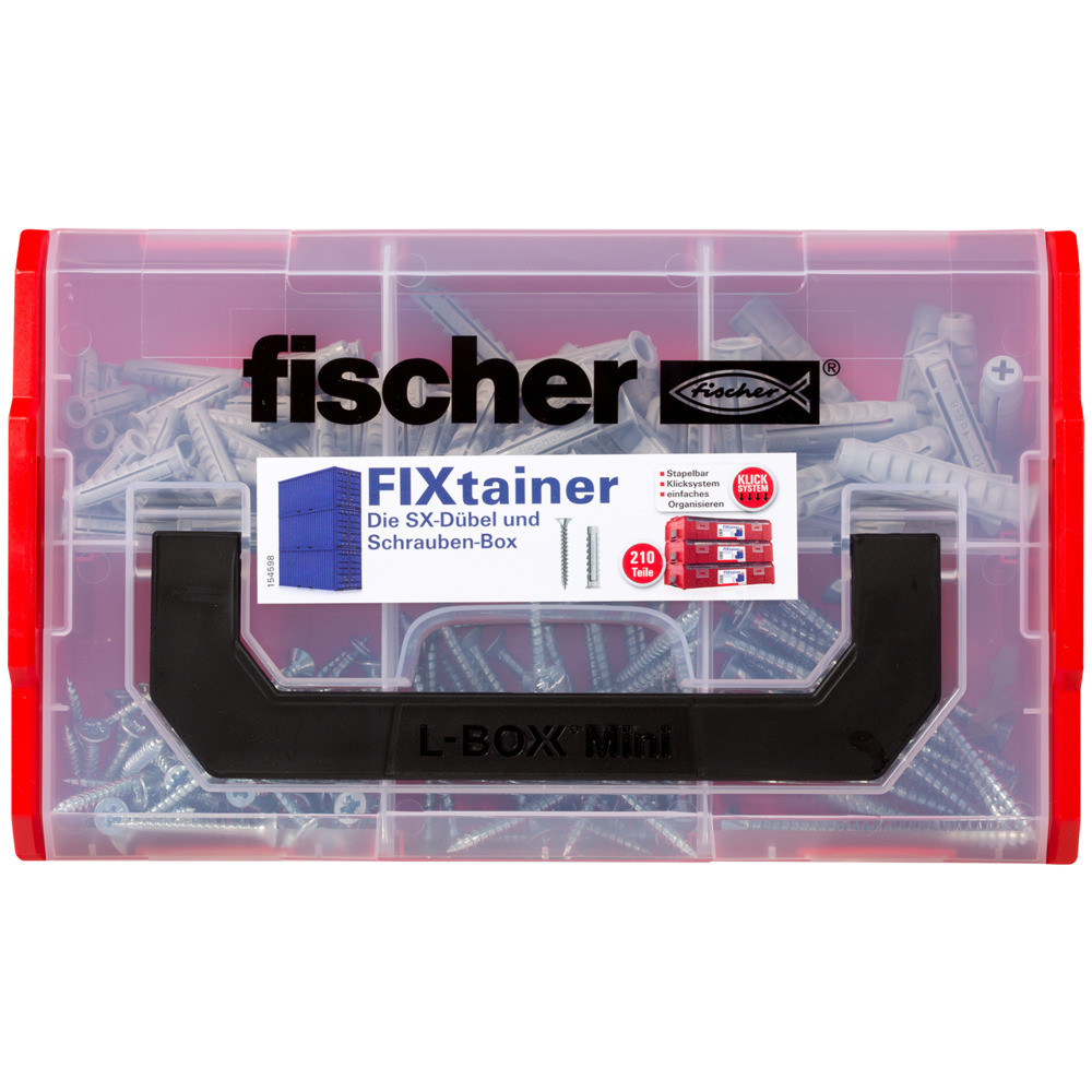 fischer FIXtainer SX-Dübel u Schrauben-Box Produktbild img10 L
