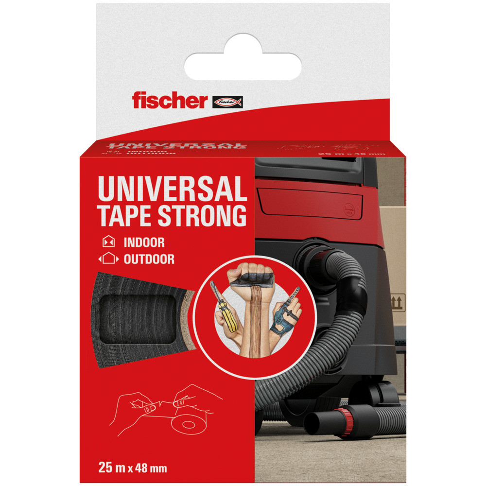fischer GOW UniversalTapeStrong Gewebeband 25x50 Produktbild img3 L