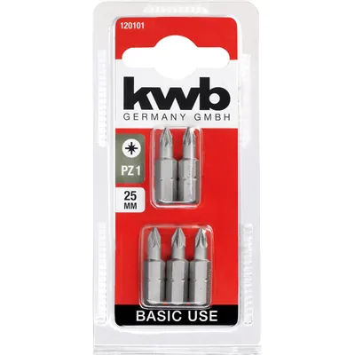 Produktbild von kwb - BASIC USE Bits, 25mm, PZ 1
