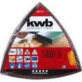 Produktbild von kwb - Haft-Schleifdreiecke, HOLZ & METALL, 105mm, 20 Stück sortiert